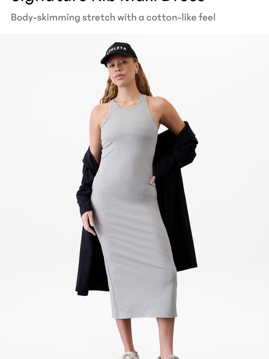 Athleta Dresses & Skirts - NWT Athleta Signature Rib Maxi Dress - Sleeveless Body-Skimming Style